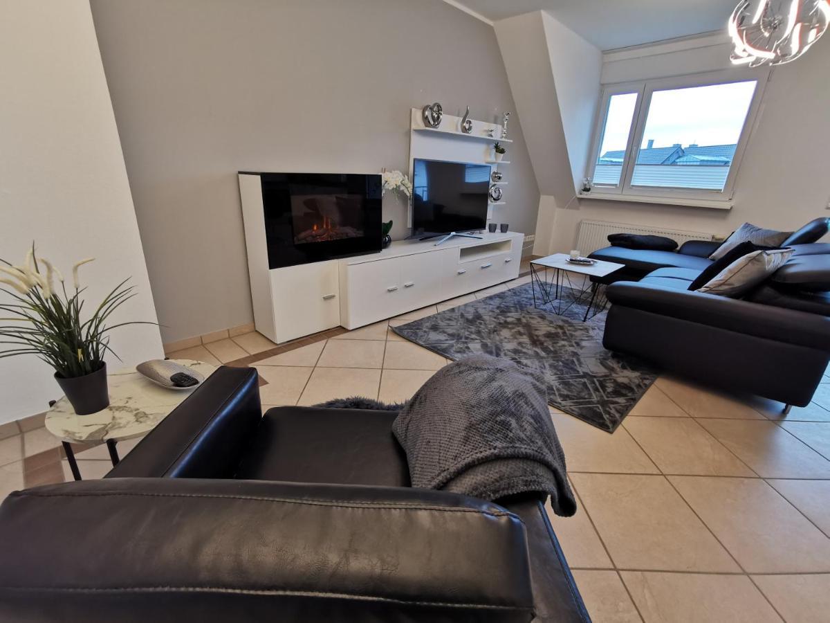 Luxurioeses Wellnes Apartment Bad Essen Exterior foto